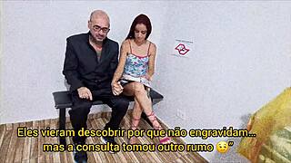 Ginecologista promised wife pregnancy, now she's creampied and hubby's cucked for real?