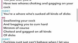 hey honey im sexting this stud right now cuckolding you on snapchat feels so naughty