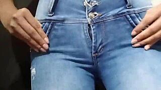whoops 18yo teen's tight wet pussy video accidentally sent to teacher in her bedroom