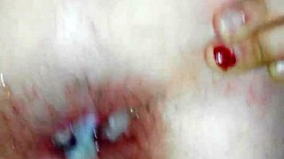 Amiga's Tight Cuzinho Filled With Hot Gozando Anal Creampie Explosion!