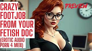 Hot Psychiatrist Exposes Your Foot Fetish Cravings in JOI Audio Sucking Toes!