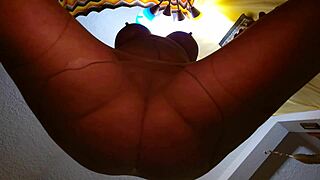 Dawnskye1962 Oils Curvy Mature Body Under Tan Pantyhose Update 225