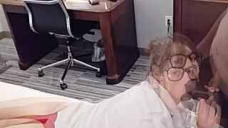 i spill all my dirty office secrets while secretary licks balls and rides my cock