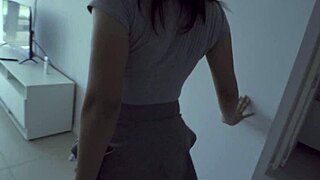 My stepsis wanted padel game so i hit her with my racket balls deep in ass pov.