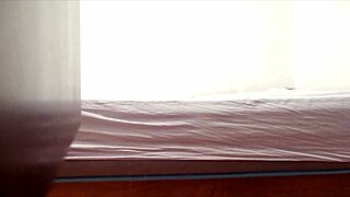 Argentinian Puta Teen Puts Condom on Cock with Mouth Blowjob