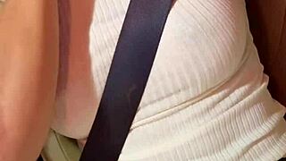 my birthday gift flashing cuck hubby's tiny dick for all 😈💦