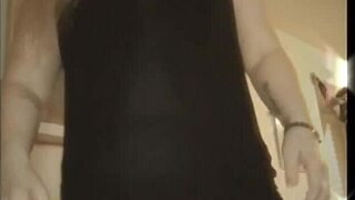bbw cougar mistress in heels rips clothes for fat ass worship humiliation