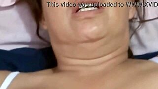 stepson sneaks in to lick mommy's pussy then fucks and creampies