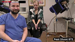 school officer ava siren chokes on student cock deepthroat gagging in office miniskirt humiliation pov