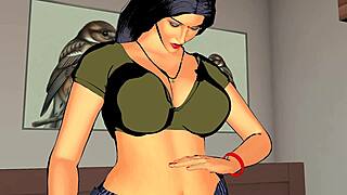 Indian woman begs masseur for his huge penis