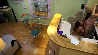 Slutty Stepdaughter Candy Red Takes Daddy's Homemade Doggystyle Pounding!!