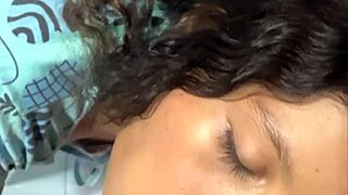 petite teen takes huge black cock and ends up cum covered