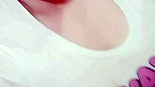 Aurora Estelar's Massive Natural Tits Drip In Steamy Shower Photoshoot