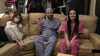 Watch Blaires pierced nipples and shaved pussy spread wide in latex fetish procedure.