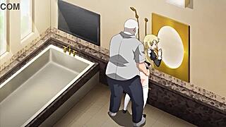 anime hentai blowjob compilation with big tits 😏