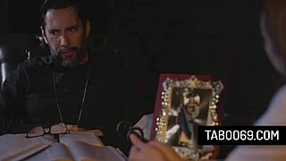 pervy priest rams virgin teen penelope kay's tight ass raw and deep
