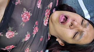they take mexican milf to hotel for rough doggystyle cumshot pounding 😍🔥
