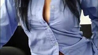 Bruno's fantasy drenches my pussy craving his massive hard cock