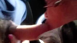 my quick brazilian shemale oral sucked me off in the car