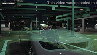 GTA 5 prostitute bends over car hood for hardcore hooker sex service