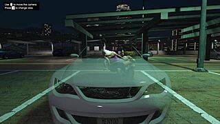 GTA 5 prostitute bends over car hood for hardcore hooker sex service