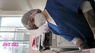 curitiba nurse leaks motel fuck video with muscular coworker bareback creampie