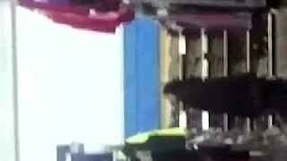 dare you peek at this hot young 18+ booty shaking seductively?