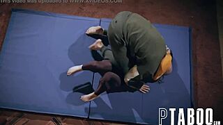 Hey, Casey Calvert loses her bet and gets dominated by the stuntman