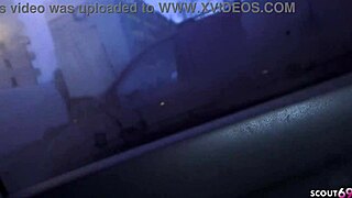 German teen 18+ risks cheating fuck on first date in Berlin car no condom