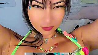 sexy latina emanuelly raquel gives carnaval joi with ass flashing and dirty talk instructions