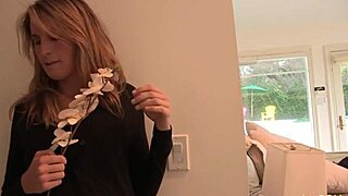 hey check out this blonde intruder EATING brunette's ass and FINGERING deep