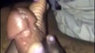 Wow! Wild Footjob Cam Show Rips Clothes!