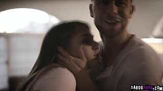 whoa pervy bro kisses gia's tits and gropes her pussy 😈