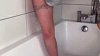 ever teased your pussy in the tub with dildo and shower??