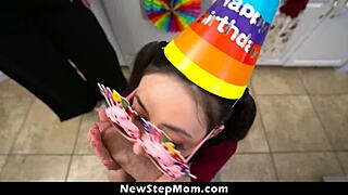 stepmom and stepsister bend over big tits for stepson's monster cock doggystyle at naughty private party says newstepmom during cheating lick and missionary