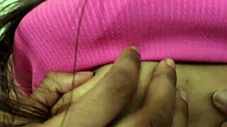 Skinny teen's BIG ASS pounded DOGGY by neighbor