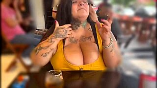 Boyfriend Controls My Dildo in Public—Mary Jhuana Flashes Huge Tits Outdoor