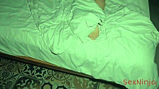 step-mom didnt protest when i snuck to her room at night for creampie big ass milf fuck
