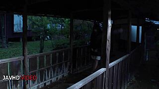 wild asian milf ryoko murakami gags on cock in steamy blowjob action!