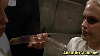 costumed nuns get ass fucked and suck in messy fetish scene