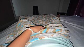 Morning fingering session before college? Feels so juicy already