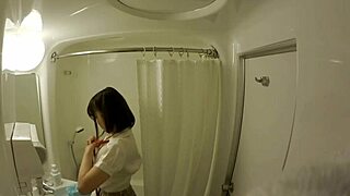 Akiba idol's secret bukkake option after photoshoot miniskirt tease