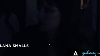 goth babe lana small and busty bestie august skye call on milf penny barber for threesome lesbian fantasy