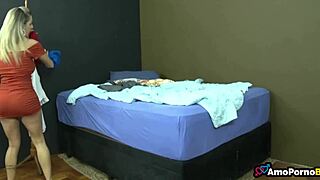 hot brazilian milf stepmom cares for me with big tits and ass part 1