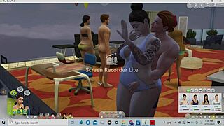 Thick wide-hip asian crushes lucky guys boner then swallows his dick whole while teasing