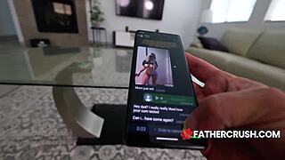 stepmom fucks my bf so i ride her hubby hard revenge!