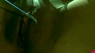 Ever wonder how fake-titted lesbians in heels and latex lick pussies with dildos?