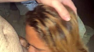 big booty kiki jigglez gulps piss her first time