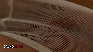 Miku Airi pleasures herself with vibrators before oral climax and group cum finish in JAV tale