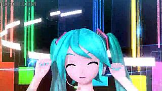 hatsune miku's nude mod shows off her big tits ass and goddess curves in full